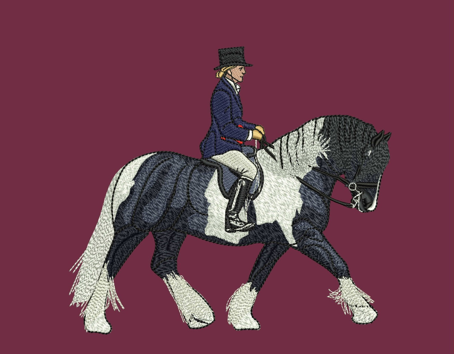 ADULT embroidered onesie