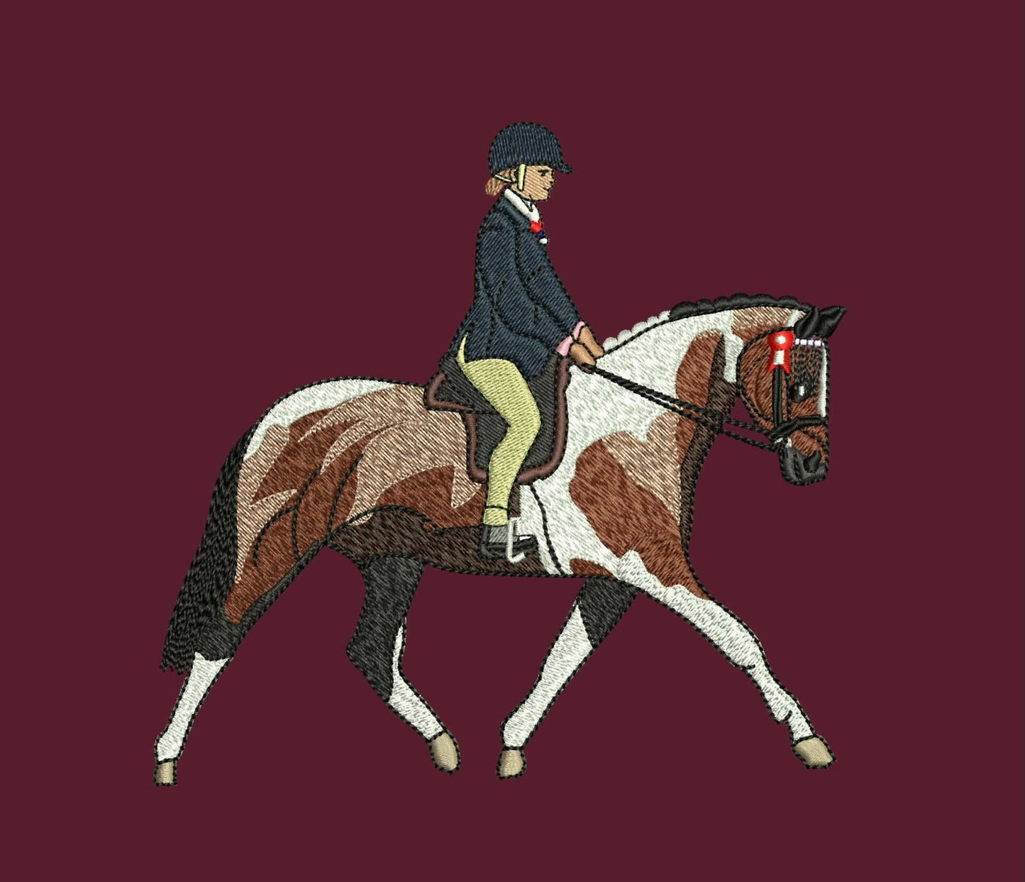 ADULT embroidered onesie