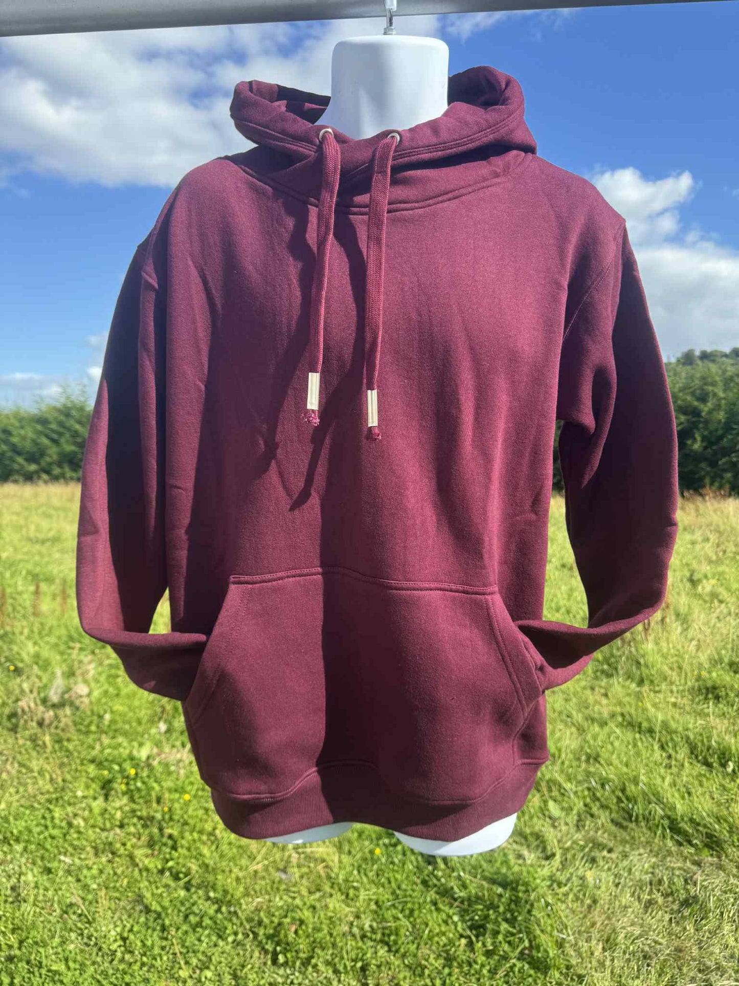 CROSS NECK HOODIE