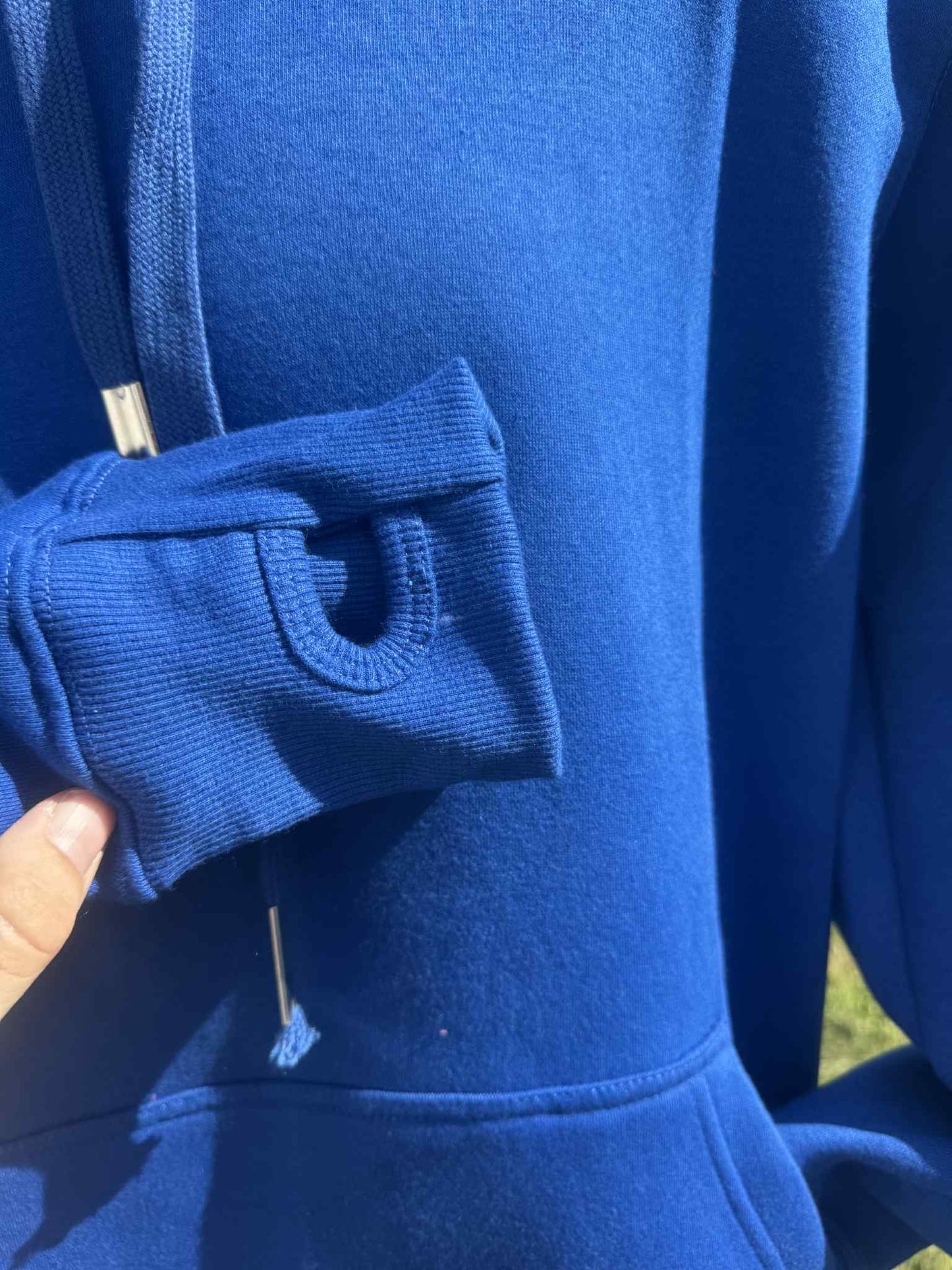 CROSS NECK HOODIE