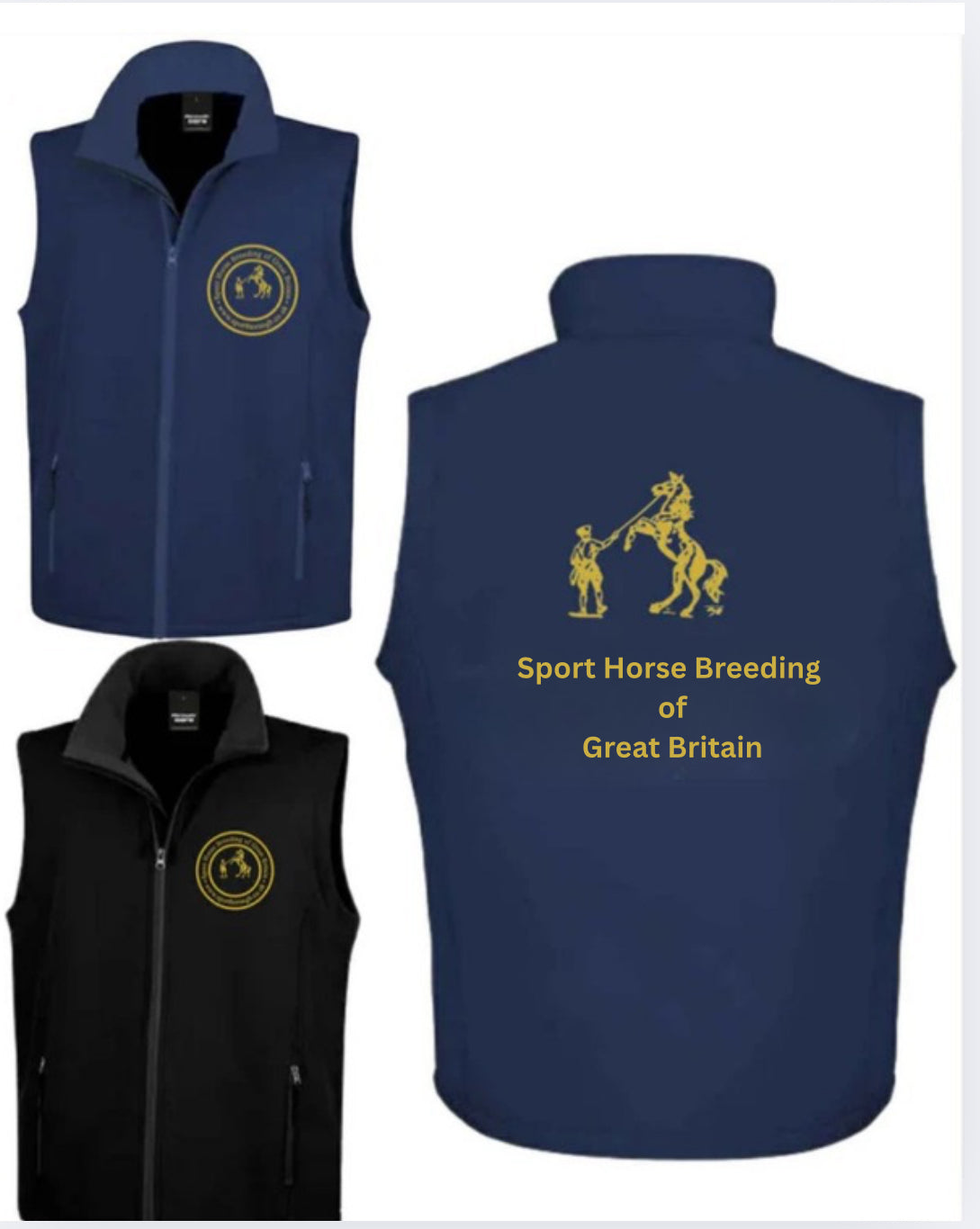 SHBGB Soft Shell Gilet - Unisex