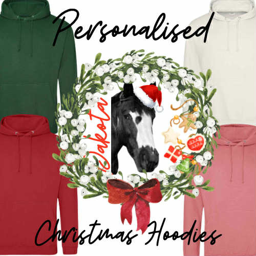 Personalised Horse Hoodie - Printed