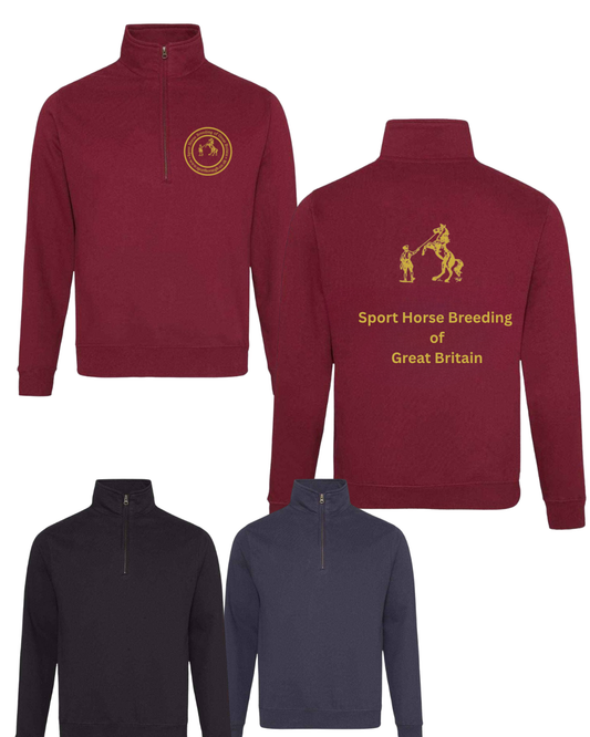 SHBGB Quarter Zip Sweater - Unisex