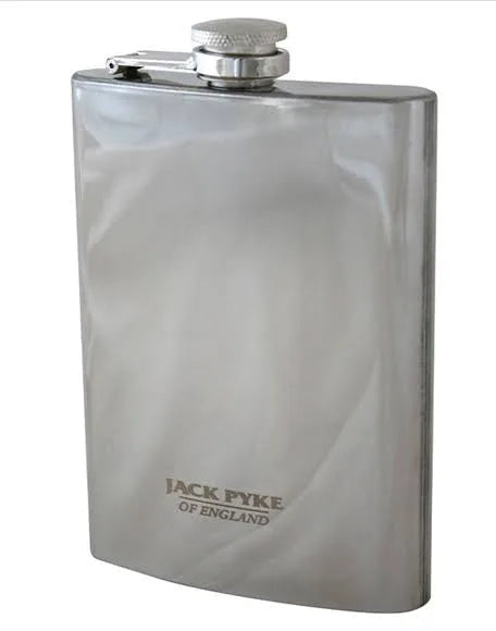 Hip Flask 8oz Laser Engraved Jack Pyke