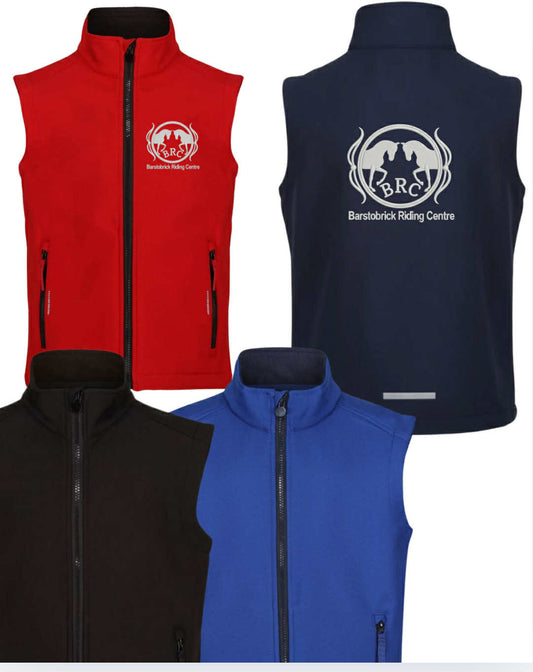 Barstobrick Riding Centre Soft Shell Gilet Kids