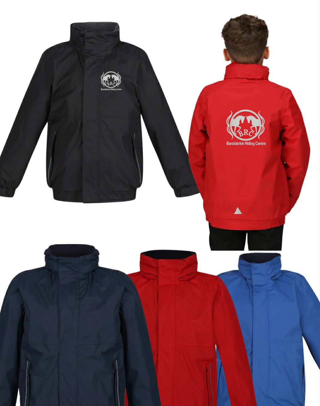 Barstobrick Riding School Waterproof Blouson Jacket Kids