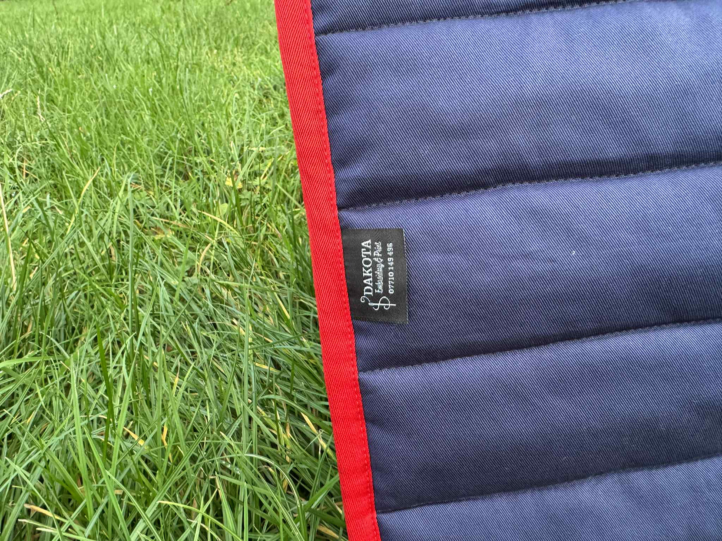 Dakota Embroidered Comfort Saddle Pads