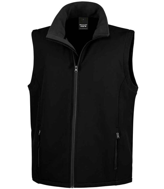 Caledonian Championship Adult Soft Shell Gilet Printed or Embroidered