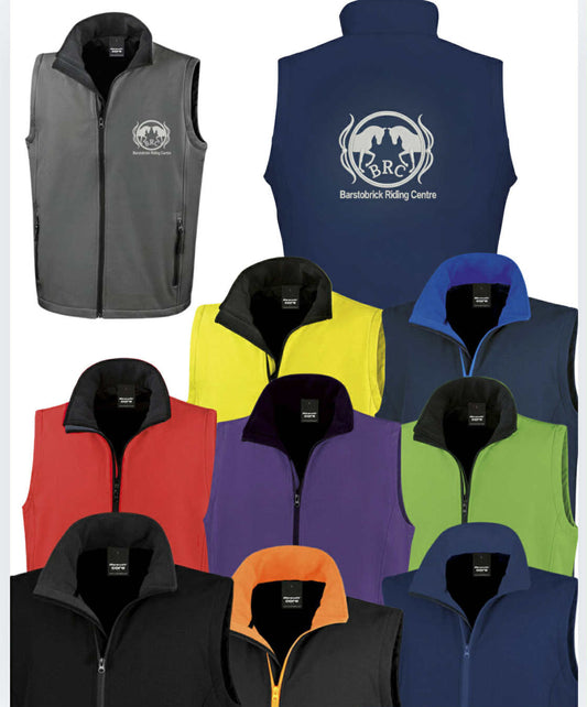 Barstobrick Riding Centre Soft Shell Gilets Ladies