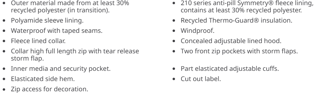 Barstobrick Riding School Waterproof Blouson Jacket Unisex