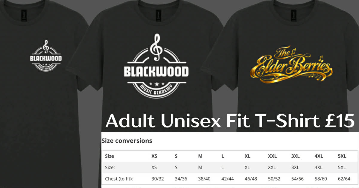Blackwood/Elder Berries Adult Unisex Fit T-Shirt