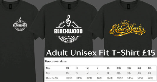 Blackwood/Elder Berries Adult Unisex Fit T-Shirt
