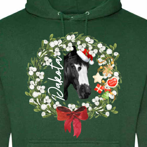 Personalised Horse Hoodie - Printed