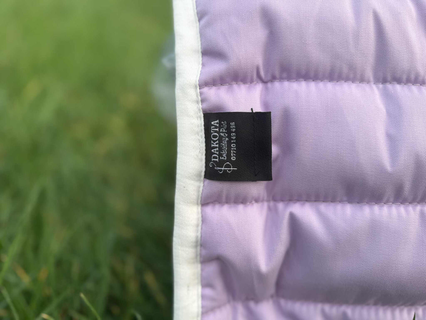 Dakota Embroidered Comfort Saddle Pads