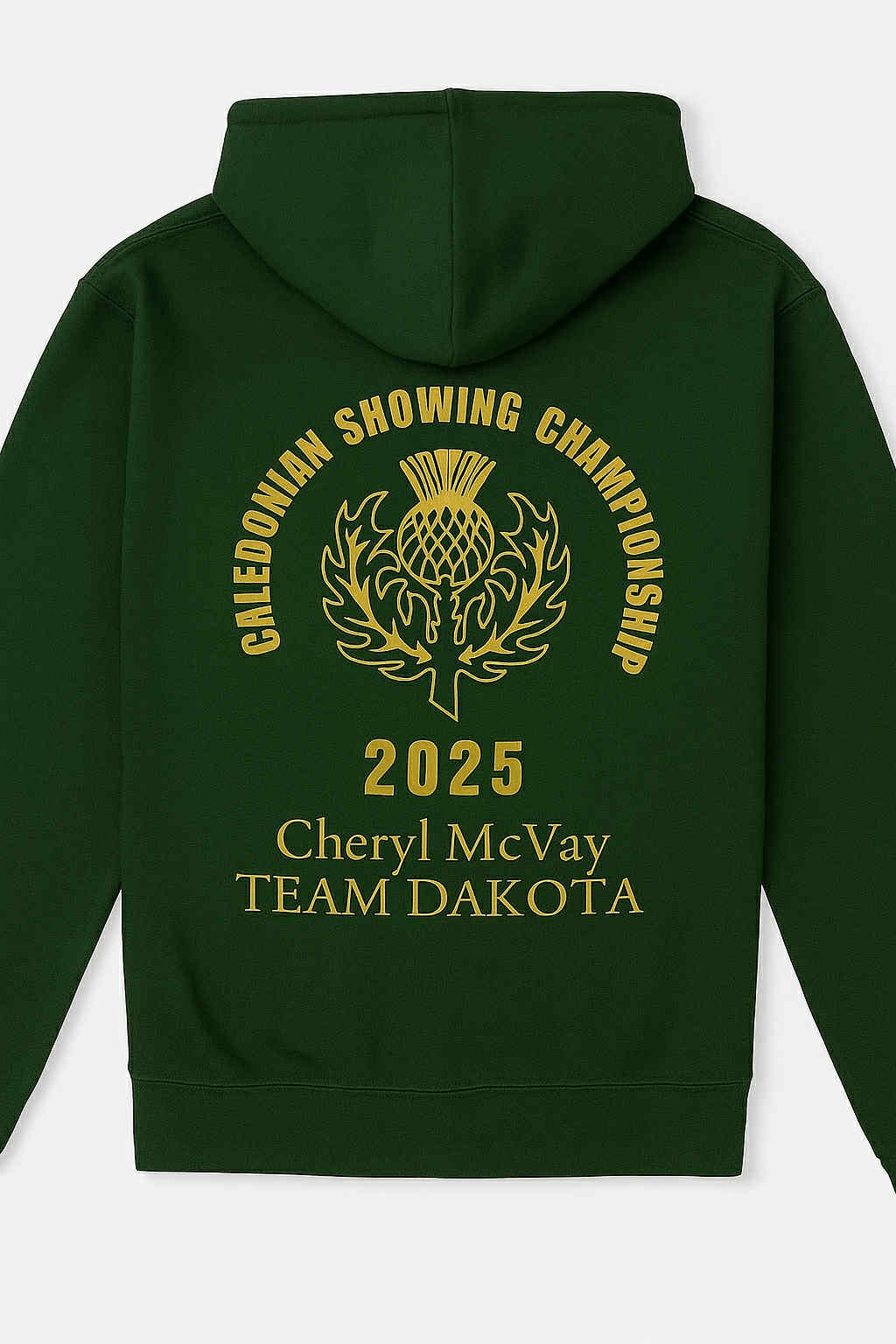 Caledonian Championship Hoodie for Adults Printed or Embroidered