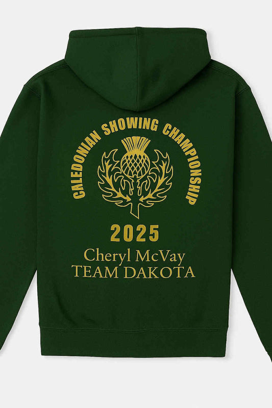 Caledonian Championship Hoodie for Adults Printed or Embroidered