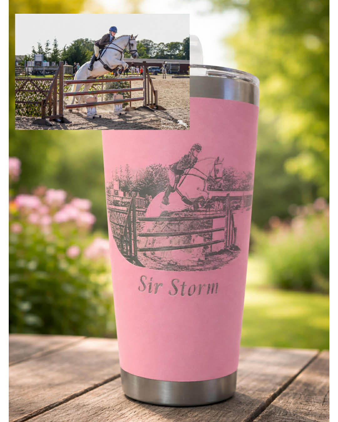 Laser Engraved Hot/Cold Drinks Cup/Flask