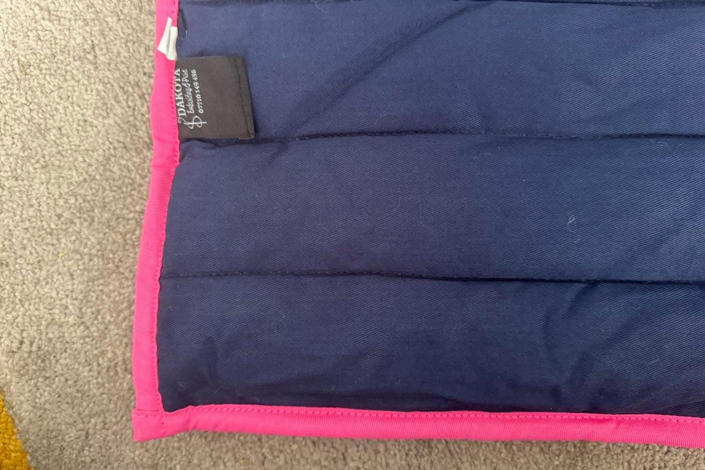 Dakota Embroidered Comfort Saddle Pads