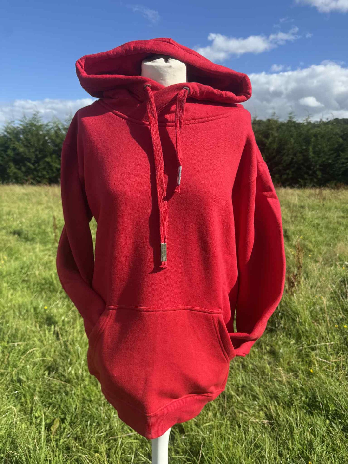 CROSS NECK HOODIE